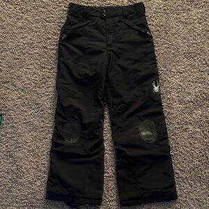 Spyder Kids Black Winter Pants